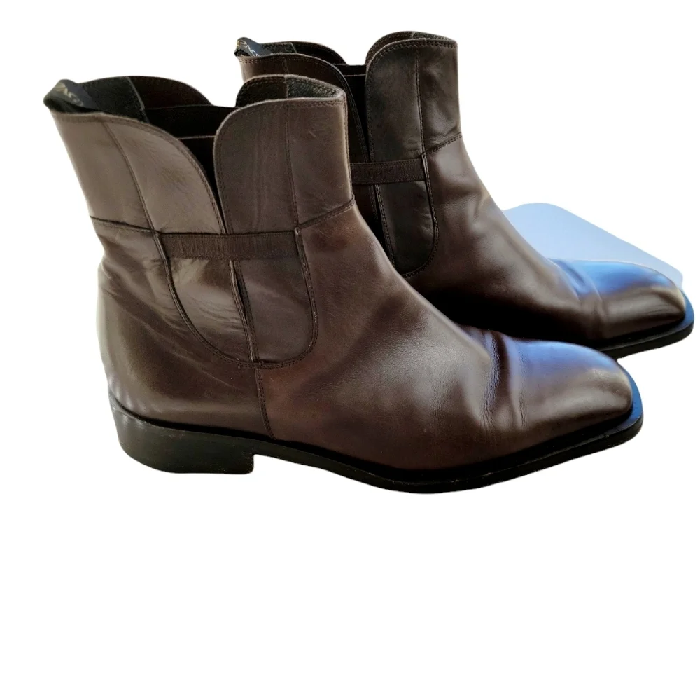 CESARE PACIOTTI‎ men's luxury leather pull-on ankle boot